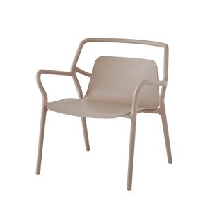 7  Poltrona Enjoy Rivatti 53 cm -Largura- em Polipropileno -PP- Fendi com Protecao UV